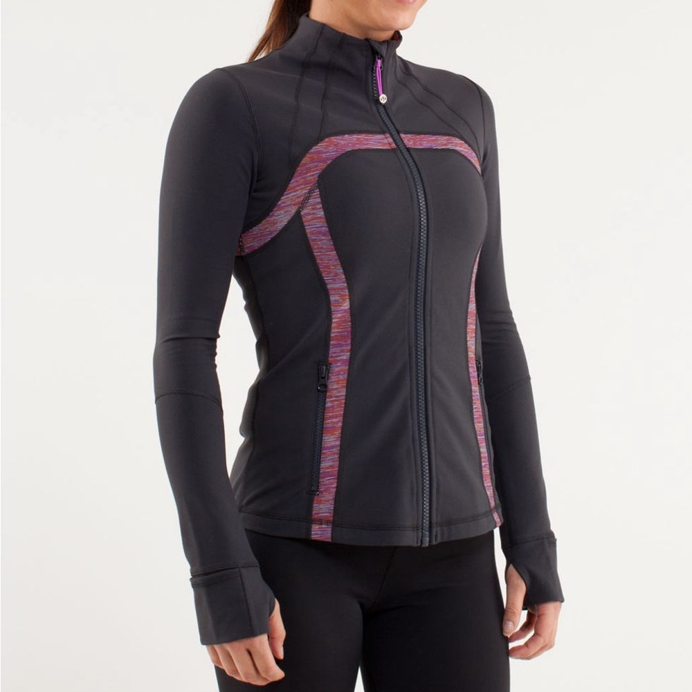 NWT Lululemon Deep Coal/Wee are from Space Multi Define Jacket Sz 6